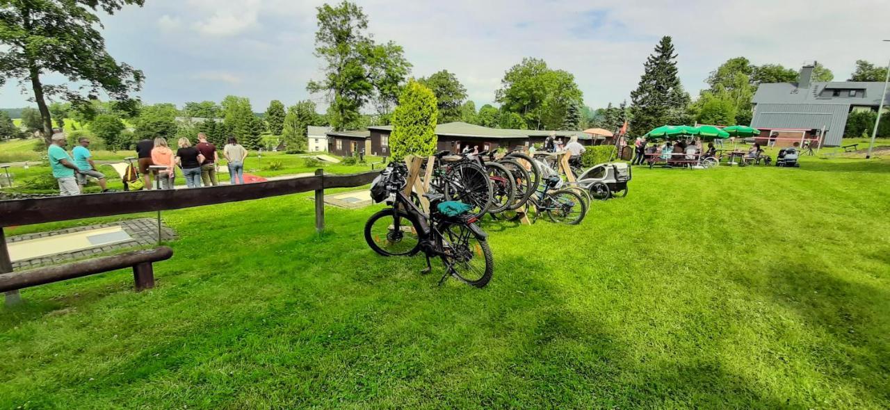 "Sporthuetten Nassau" Ihr Zentrales Domizil An Der Blockline Rechenberg-Bienenmuhle ภายนอก รูปภาพ