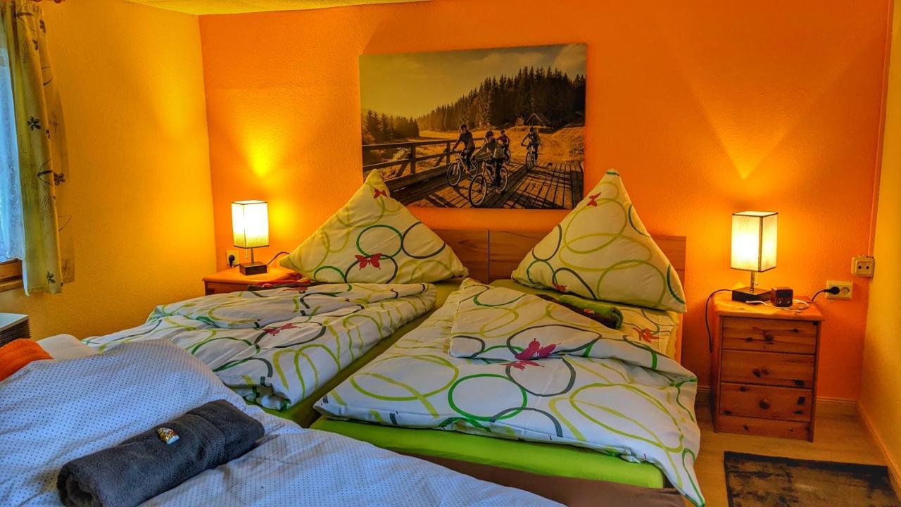"Sporthuetten Nassau" Ihr Zentrales Domizil An Der Blockline Rechenberg-Bienenmuhle ภายนอก รูปภาพ